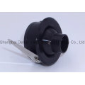 Negro Flexible Bull-Eye LED Cabinet Spot Light (DT-CGD-012B)